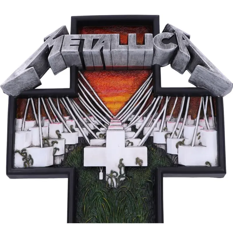 Officially Licensed Metallica Master of Puppets Wall Plaque 31.5cm Home Décor 11