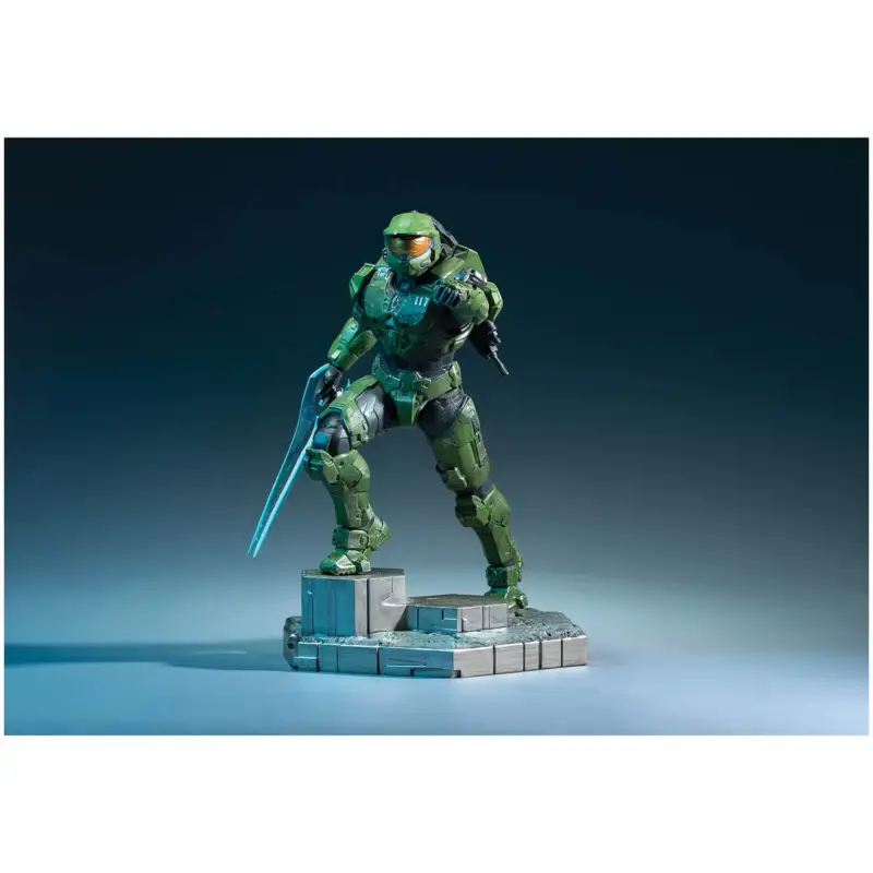 Halo Infinite Master Chief with Grappleshot 10″ PVC Statue Dark Horse 17