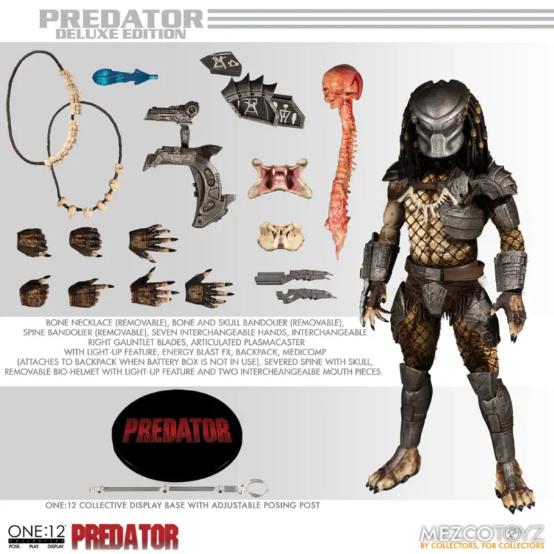 One:12 Collective Deluxe Edition Battle Armour Predator Figure One:12 Collective