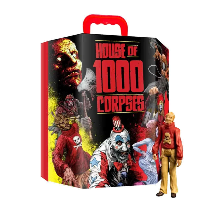 House of 1000 Corpses Action Figure Collector’s Case 5" Figures