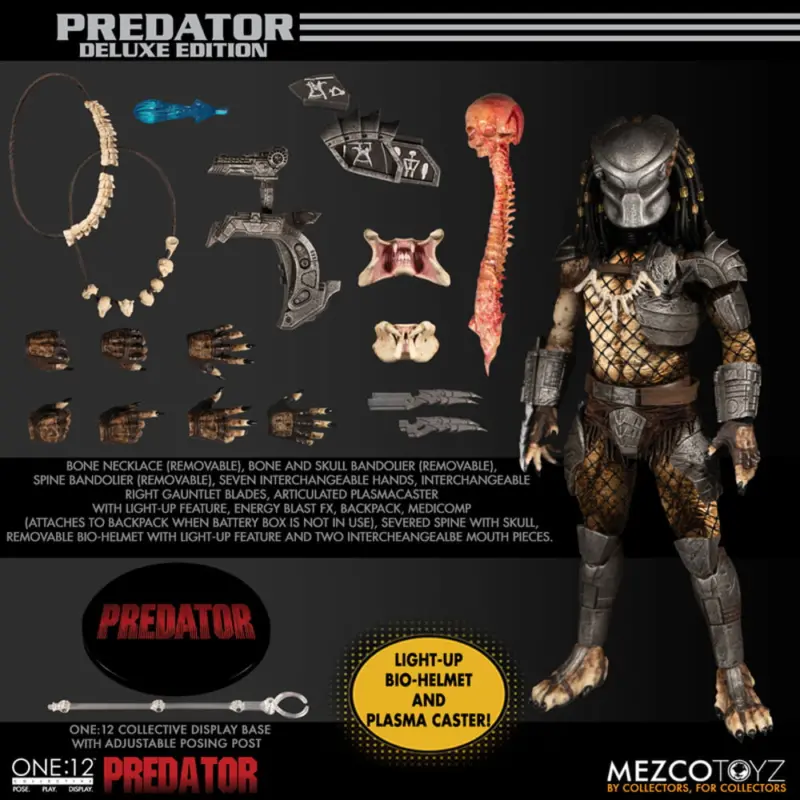 One:12 Collective Deluxe Edition Battle Armour Predator Figure One:12 Collective 3