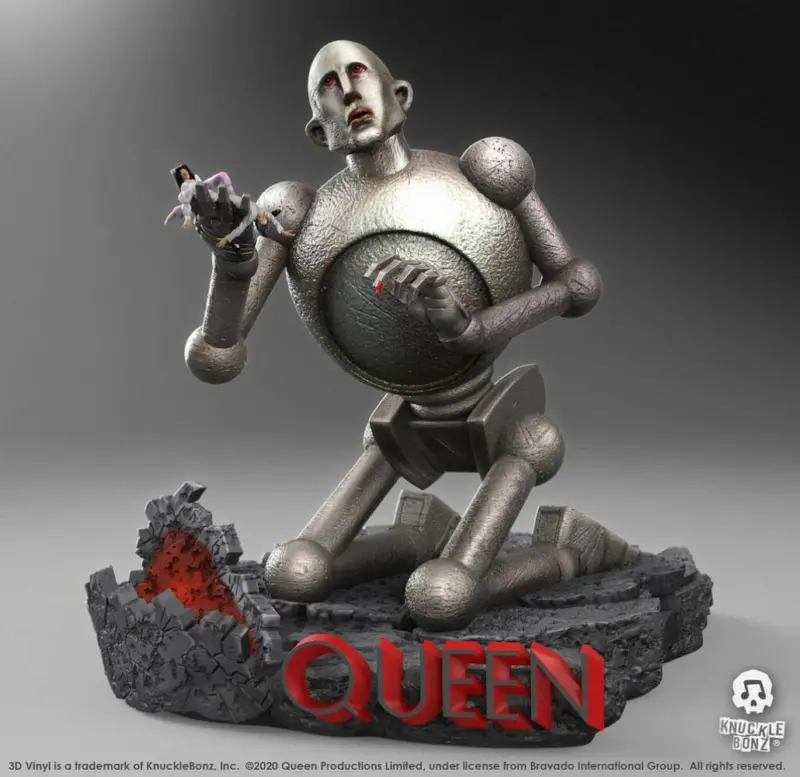 Queen Robot News of the World 3D Vinyl Statue Knucklebonz Rock Iconz 5