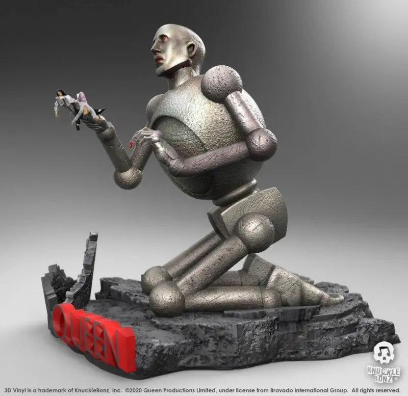 Queen Robot News of the World 3D Vinyl Statue Knucklebonz Rock Iconz 11