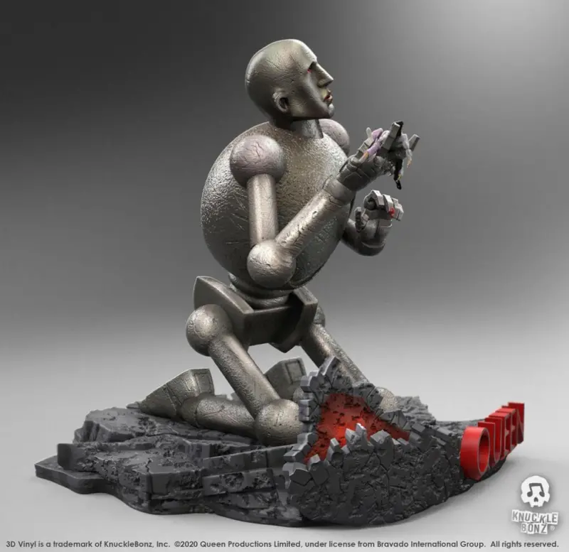 Queen Robot News of the World 3D Vinyl Statue Knucklebonz Rock Iconz 7