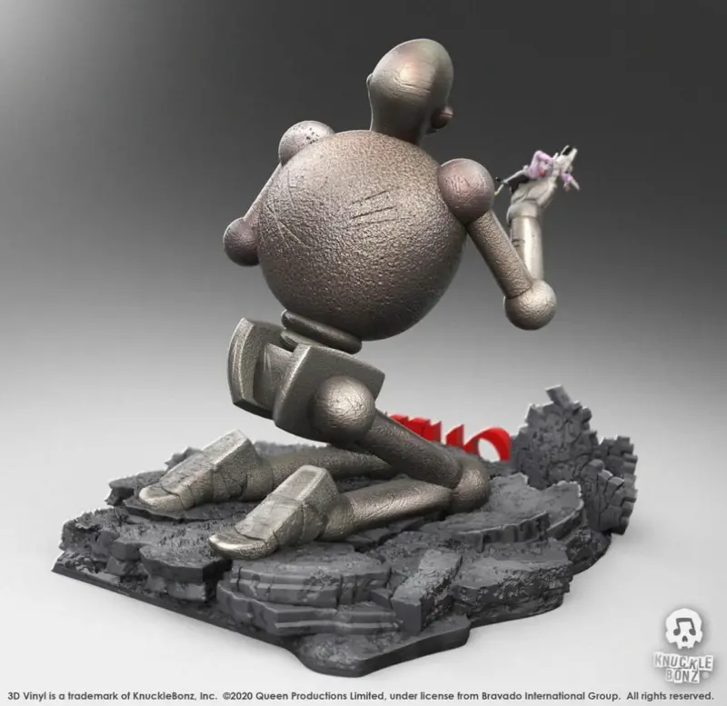 Queen Robot News of the World 3D Vinyl Statue Knucklebonz Rock Iconz 9