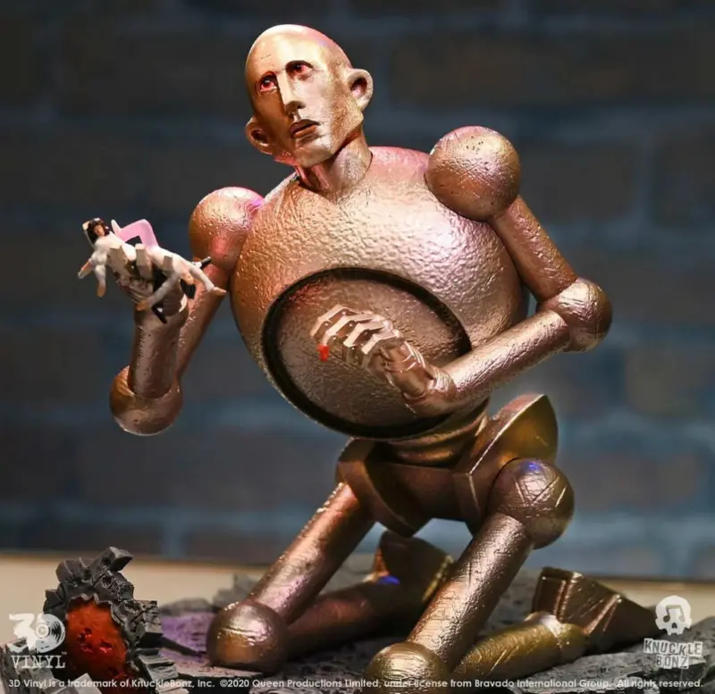 Queen Robot News of the World 3D Vinyl Statue Knucklebonz Rock Iconz 15