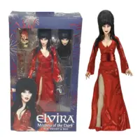 Elvira Mistress of the Dark Red Fright & Boo 8” Clothed Action Figure 8" Clothed Figures
