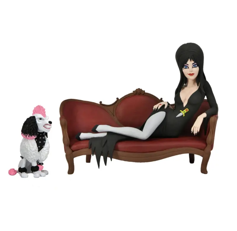 Toony Terrors Elvira Mistress of the Dark on Couch & Gonk Box Set Toony Terrors 5