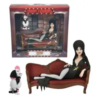 Toony Terrors Elvira Mistress of the Dark on Couch & Gonk Box Set Toony Terrors