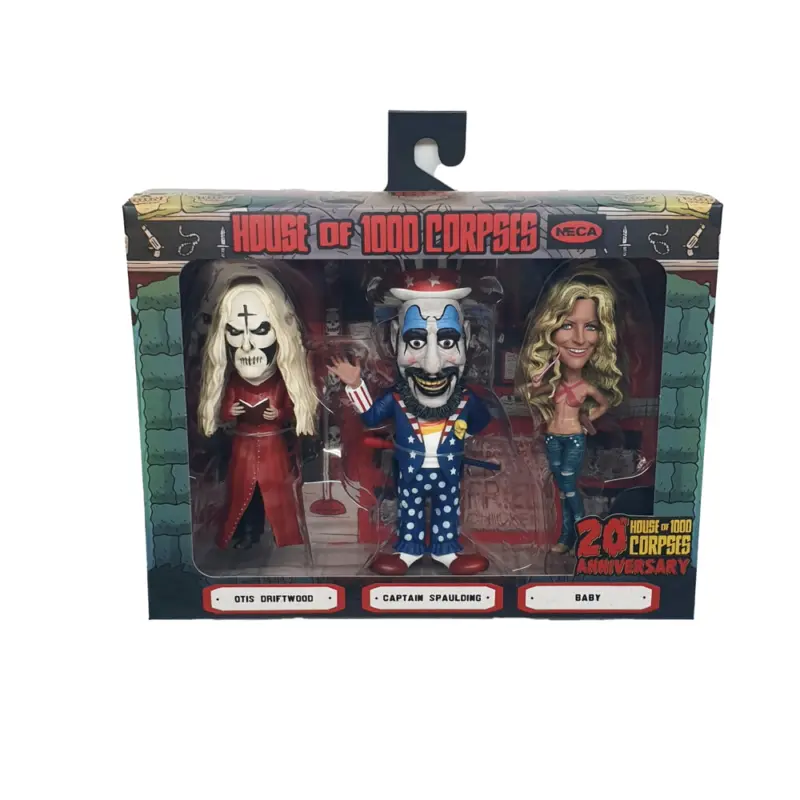 House of 1000 Corpses – Little Big Head Stylized Figures 3 Pack 5" Figures 3