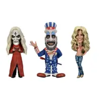House of 1000 Corpses – Little Big Head Stylized Figures 3 Pack 5" Figures