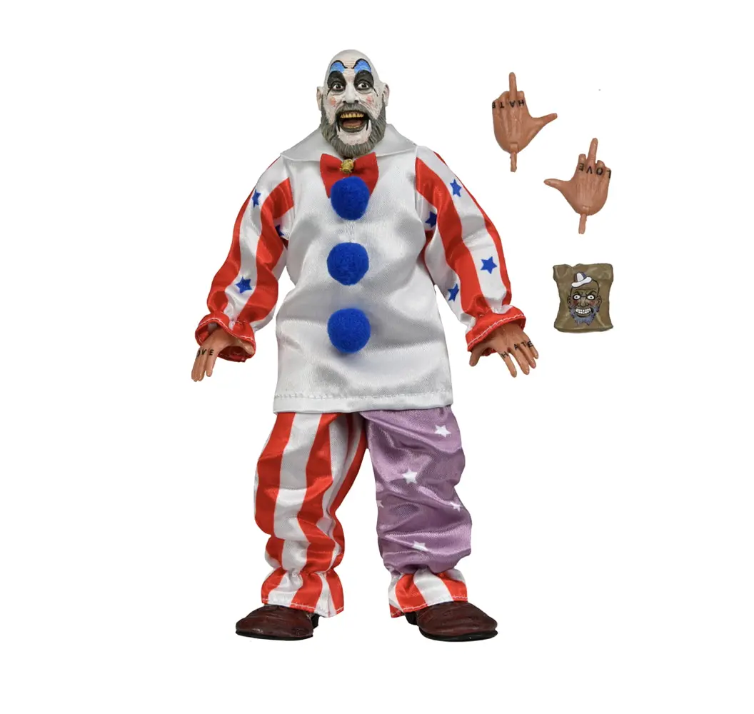 NECA House of 1000 Corpses Captain Spaulding 8 Inch Clothed Action Figure 8" Figures 3 NECA House of 1000 Corpses Captain Spaulding 8 Inch Clothed Action Figure 8" Figures 3