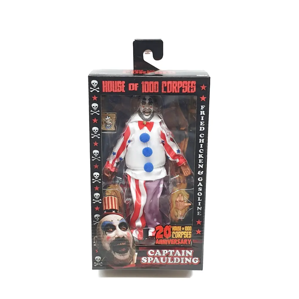 NECA House of 1000 Corpses Captain Spaulding 8 Inch Clothed Action Figure 8" Figures 5 NECA House of 1000 Corpses Captain Spaulding 8 Inch Clothed Action Figure 8" Figures 5