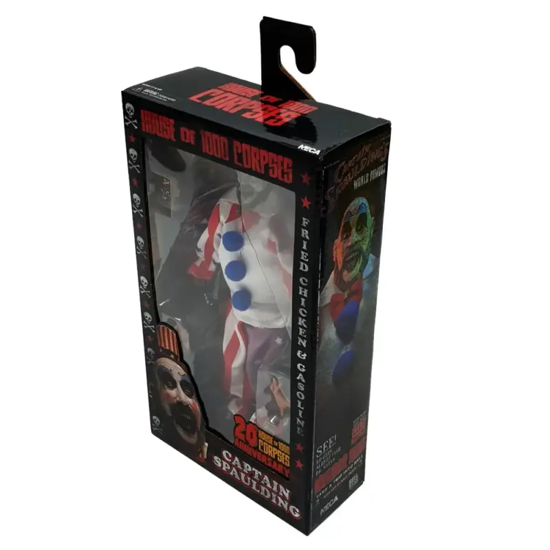 NECA House of 1000 Corpses Captain Spaulding 8 Inch Clothed Action Figure 8" Figures 11