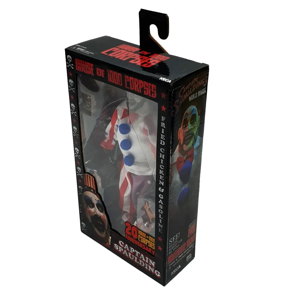 NECA House of 1000 Corpses Captain Spaulding 8 Inch Clothed Action Figure 8" Figures 11 NECA House of 1000 Corpses Captain Spaulding 8 Inch Clothed Action Figure 8" Figures 11
