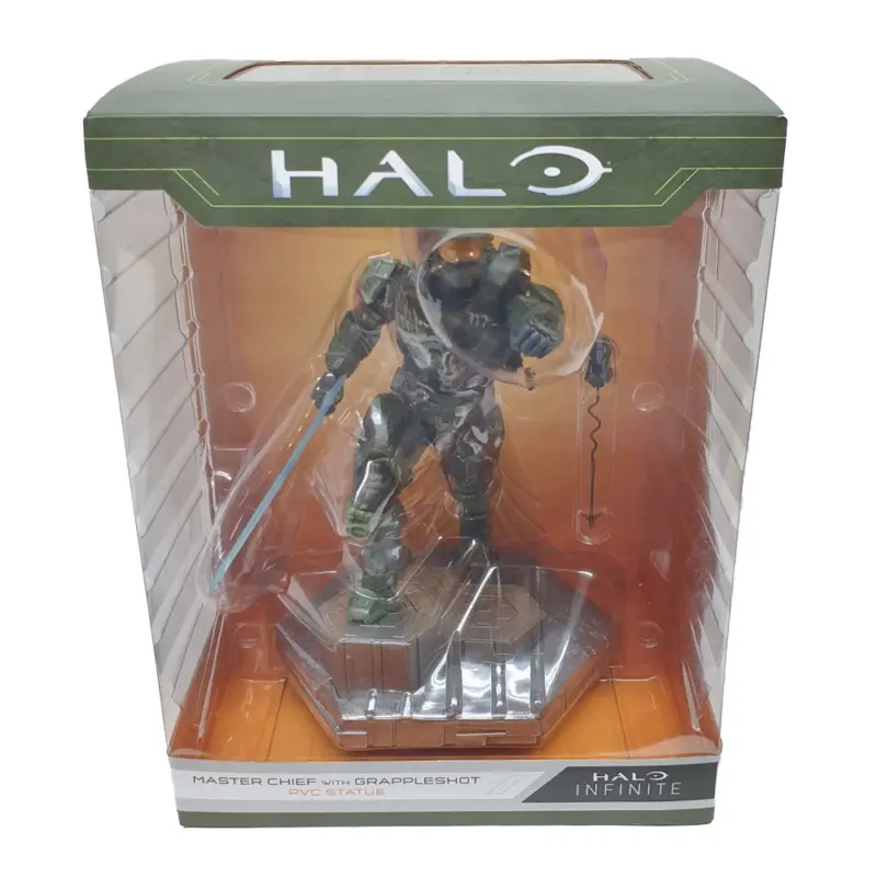 Halo Infinite Master Chief with Grappleshot 10″ PVC Statue Dark Horse 3