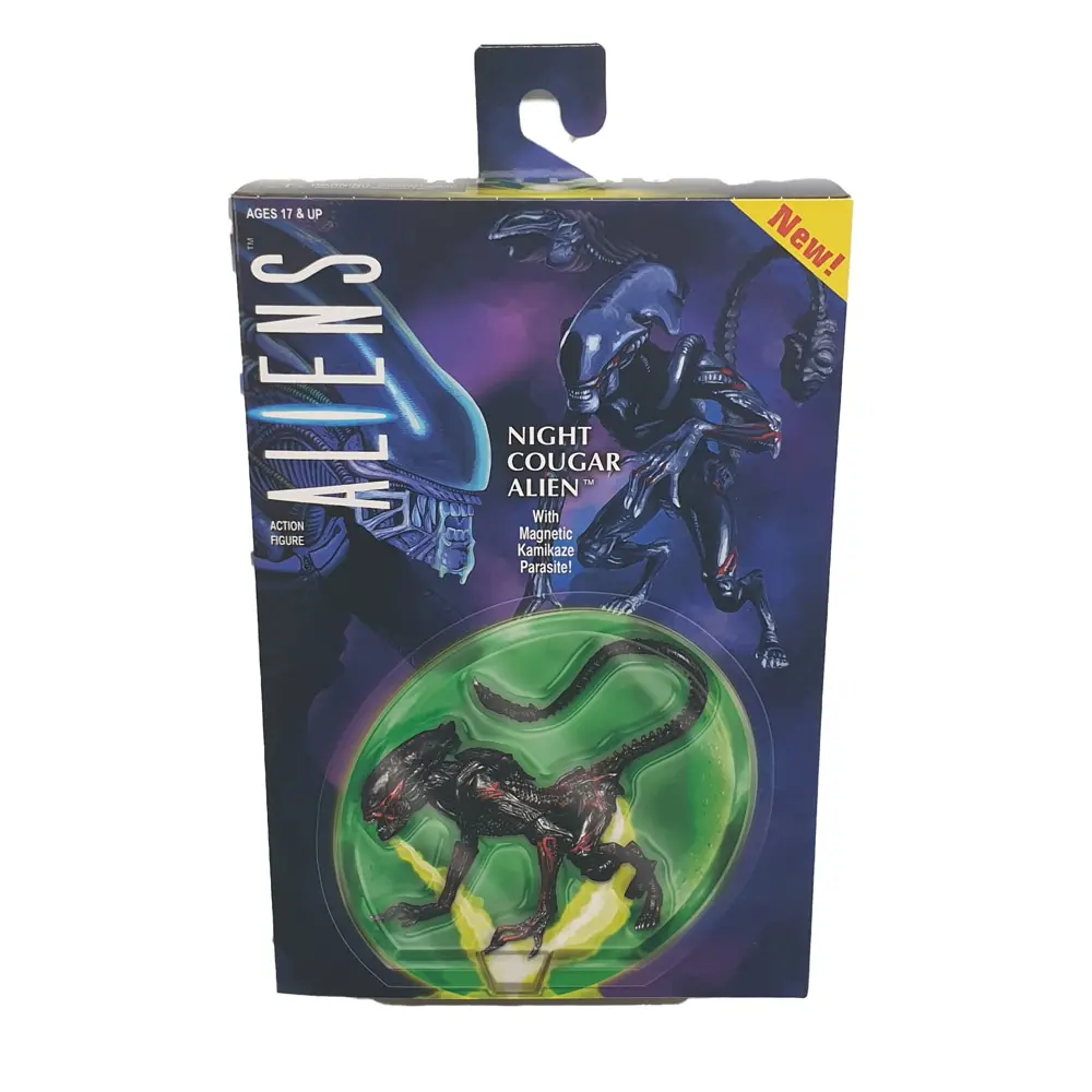 NECA Aliens Kenner Tribute 7 Inch Scale Action Figure – Night Cougar Alien 7" Figures 5 NECA Aliens Kenner Tribute 7 Inch Scale Action Figure – Night Cougar Alien 7" Figures 5