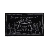 I’ll Pop the Cauldron on Witchcraft Doormat 45 x 75cm Doormats