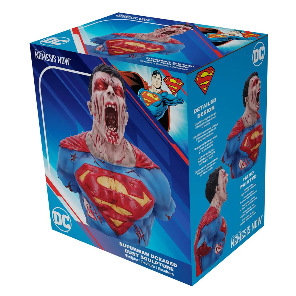 Superman DCeased Zombie Bust 30cm Figurines Large (30-50cm) 3 Superman DCeased Zombie Bust 30cm Figurines Large (30-50cm) 3