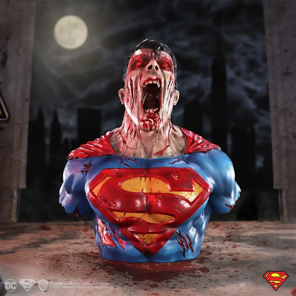 Superman DCeased Zombie Bust 30cm Figurines Large (30-50cm) 9 Superman DCeased Zombie Bust 30cm Figurines Large (30-50cm) 9