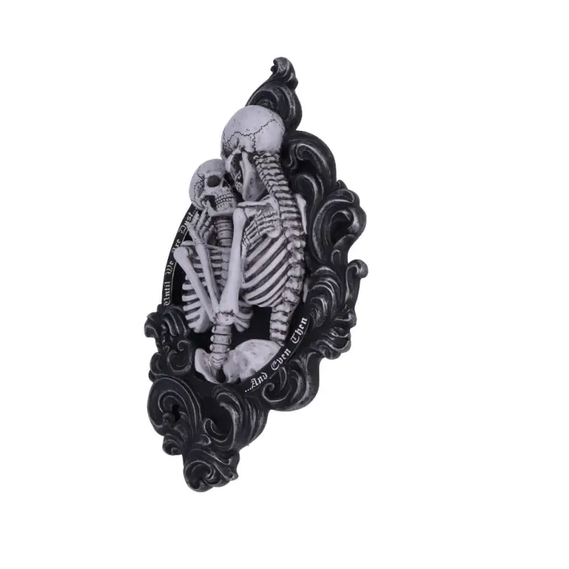 And Even Then Skeleton Wall Plaque 39cm Home Décor 3
