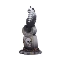 Nemesis Now Gothic Skull Cat by Martin Hanford 15cm Figurines Medium (15-29cm) 2