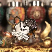 Harry Potter Gryffindor Crest Silver Weighted Hanging Ornament Christmas Decorations 2