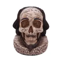 Nemesis Now Shakespeare’s Legacy Skull 16cm Figurines Medium (15-29cm) 2