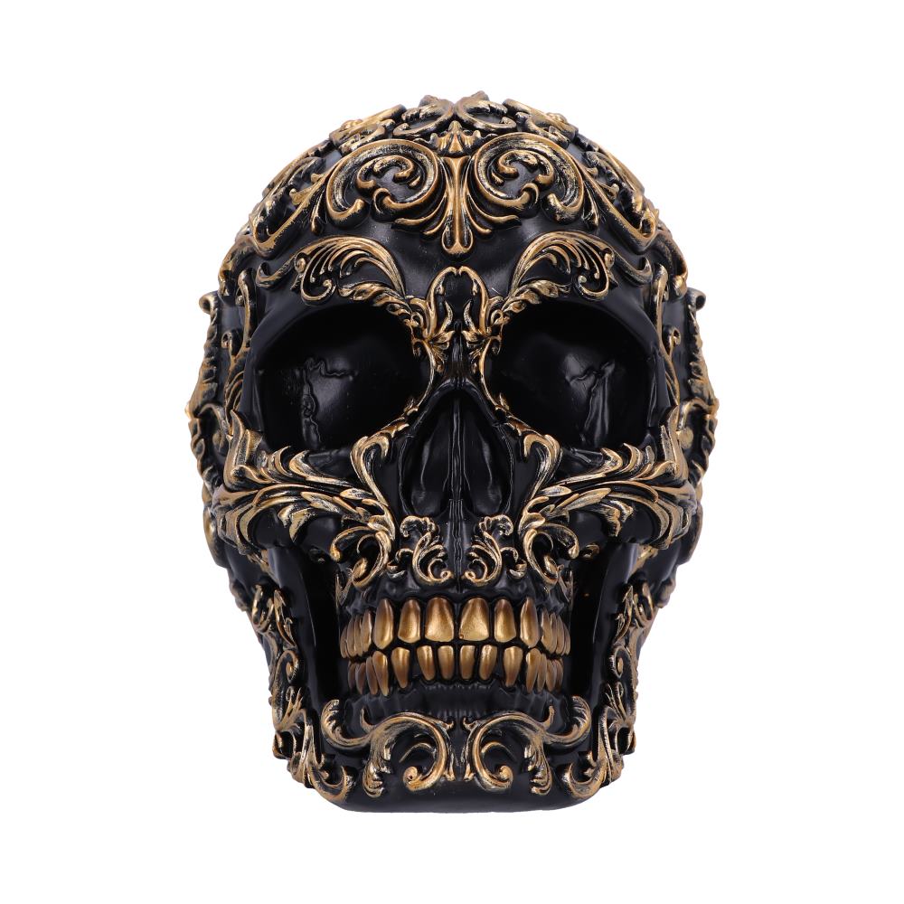 Nemesis Now Renaissance Black and Gold Skull 19cm Figurines Medium (15-29cm) 5 Nemesis Now Renaissance Black and Gold Skull 19cm Figurines Medium (15-29cm) 5