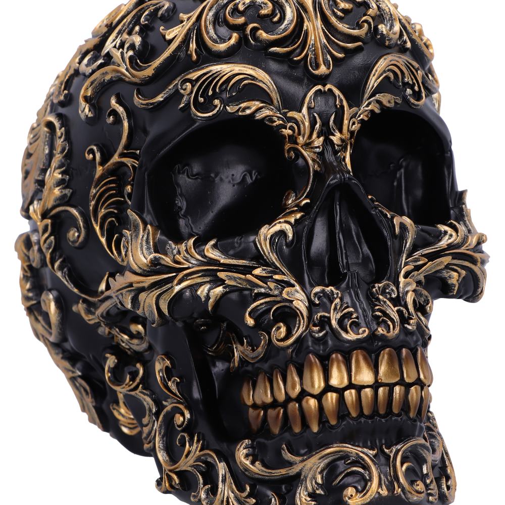 Nemesis Now Renaissance Black and Gold Skull 19cm Figurines Medium (15-29cm) 9 Nemesis Now Renaissance Black and Gold Skull 19cm Figurines Medium (15-29cm) 9