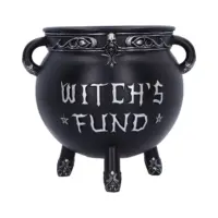 Nemesis Now Witch’s Fund Cauldron Money Box 16.5cm Homeware