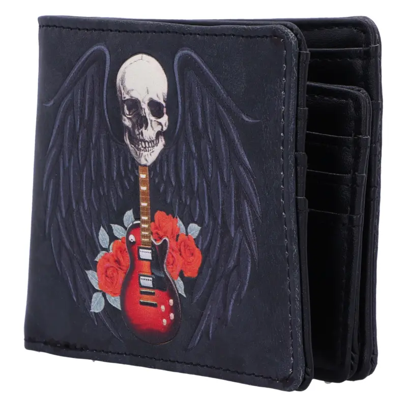 Rock and Roses Gothic Skull Wallet 11cm Gifts & Games 5