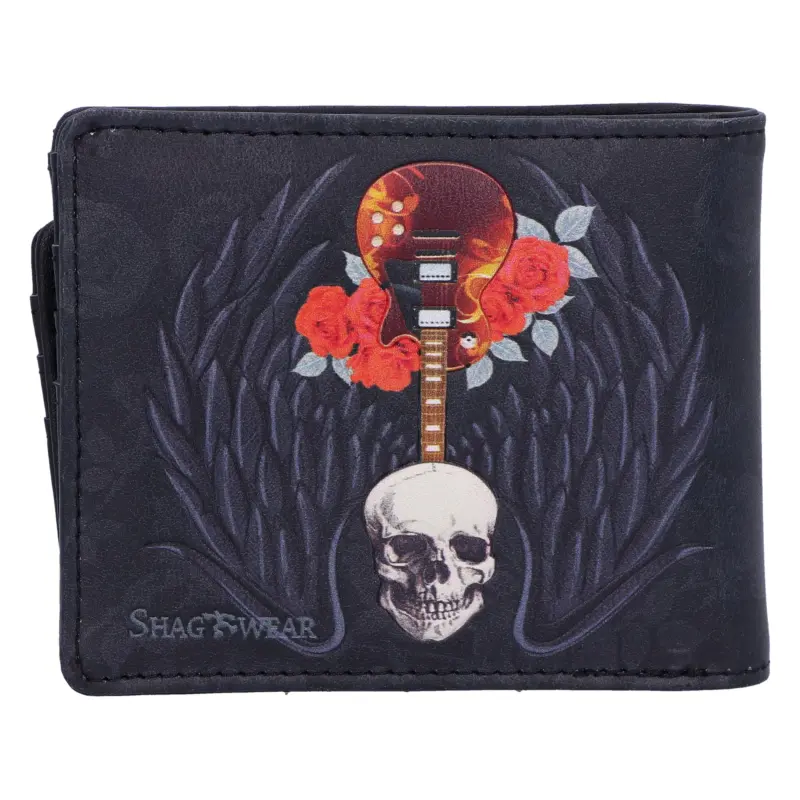 Rock and Roses Gothic Skull Wallet 11cm Gifts & Games 7