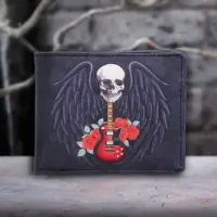 Nemesis Now Rock and Roses Gothic Skull Wallet 11cm Gifts & Games 2