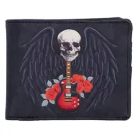 Nemesis Now Rock and Roses Gothic Skull Wallet 11cm Gifts & Games