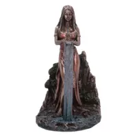 Celtic Earth Mother Danu bronze figurine 22cm Figurines Medium (15-29cm)
