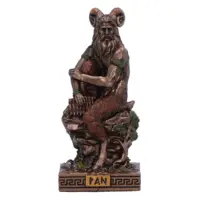 Pan (Mini) Figurine in Bronze 8.3cm Figurines Small (Under 15cm)
