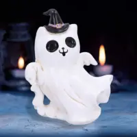 Nemesis Now Spookitty Ghost Cat Ornament 18cm Figurines Medium (15-29cm) 2