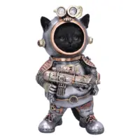 Cat-tack Space Steampunk Figurine 23cm Figurines Medium (15-29cm)