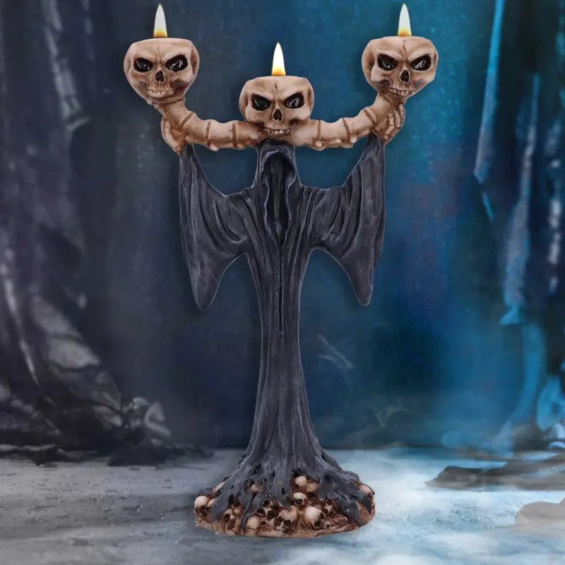 Light the Way Reaper Skull Tea Light Holder 26.5cm Candles & Holders 9