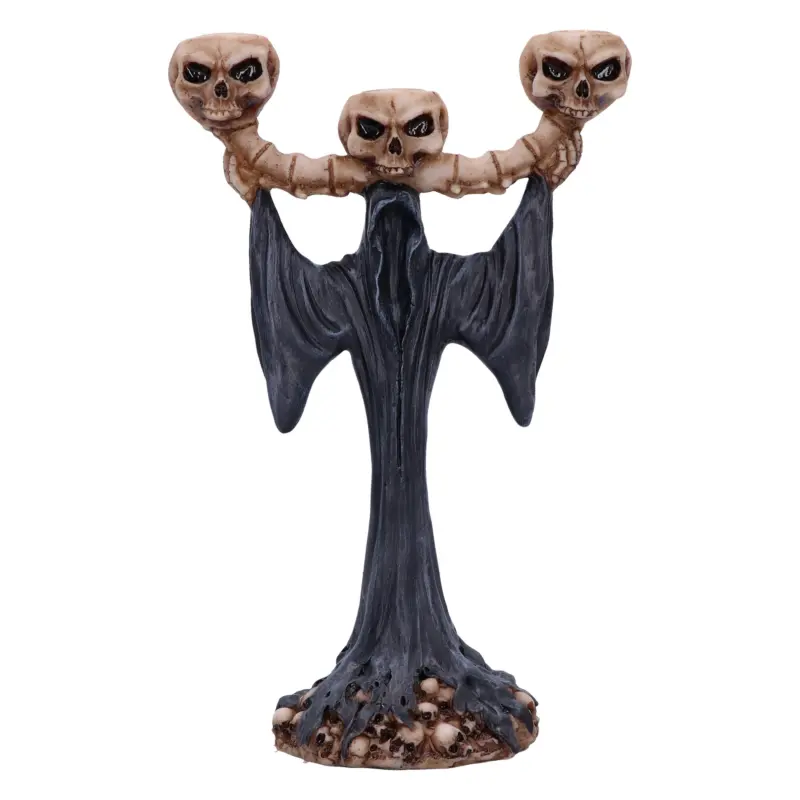 Light the Way Reaper Skull Tea Light Holder 26.5cm Candles & Holders