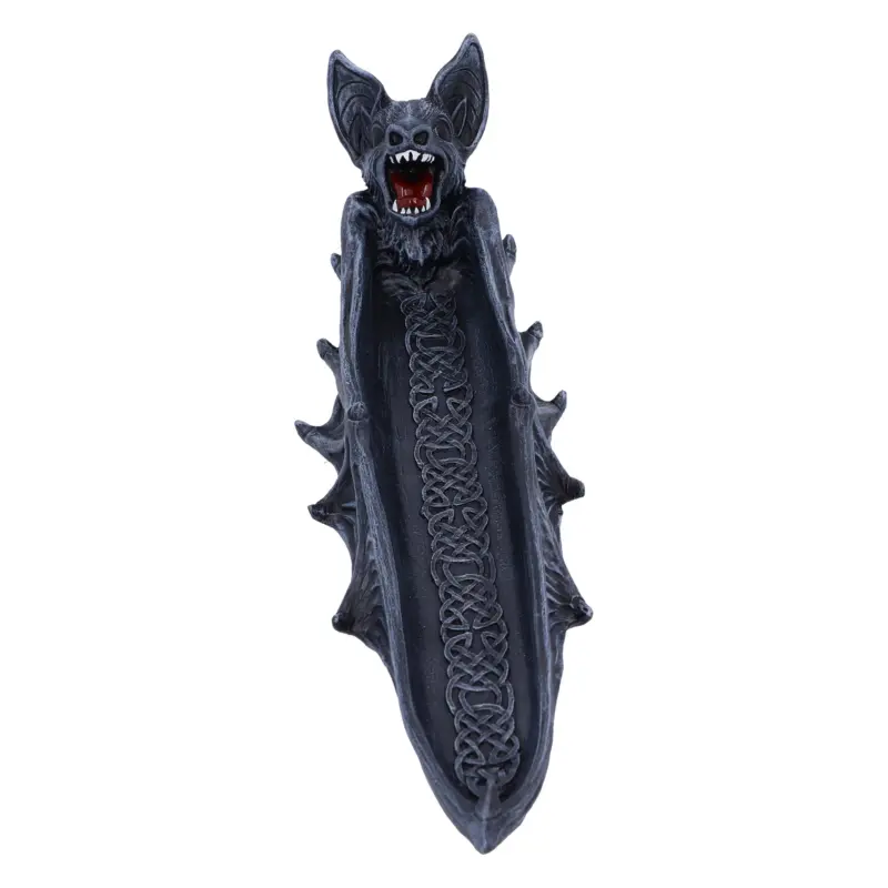 Night Wing Gothic Bat Incense Burner 29cm Homeware 5
