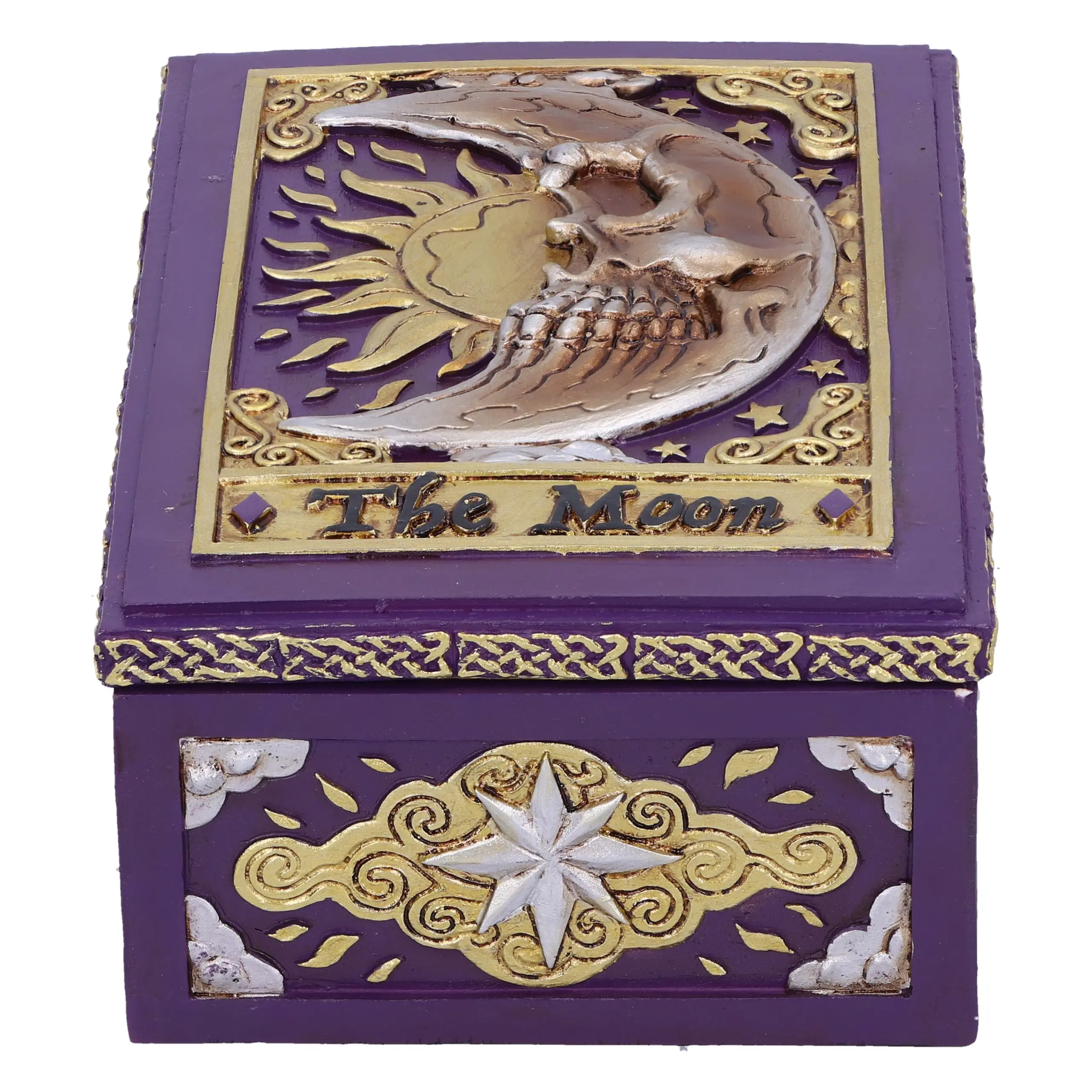 Nemesis Now The Moon Tarot Trinket Box 14.3cm Boxes & Storage 5 Nemesis Now The Moon Tarot Trinket Box 14.3cm Boxes & Storage 5