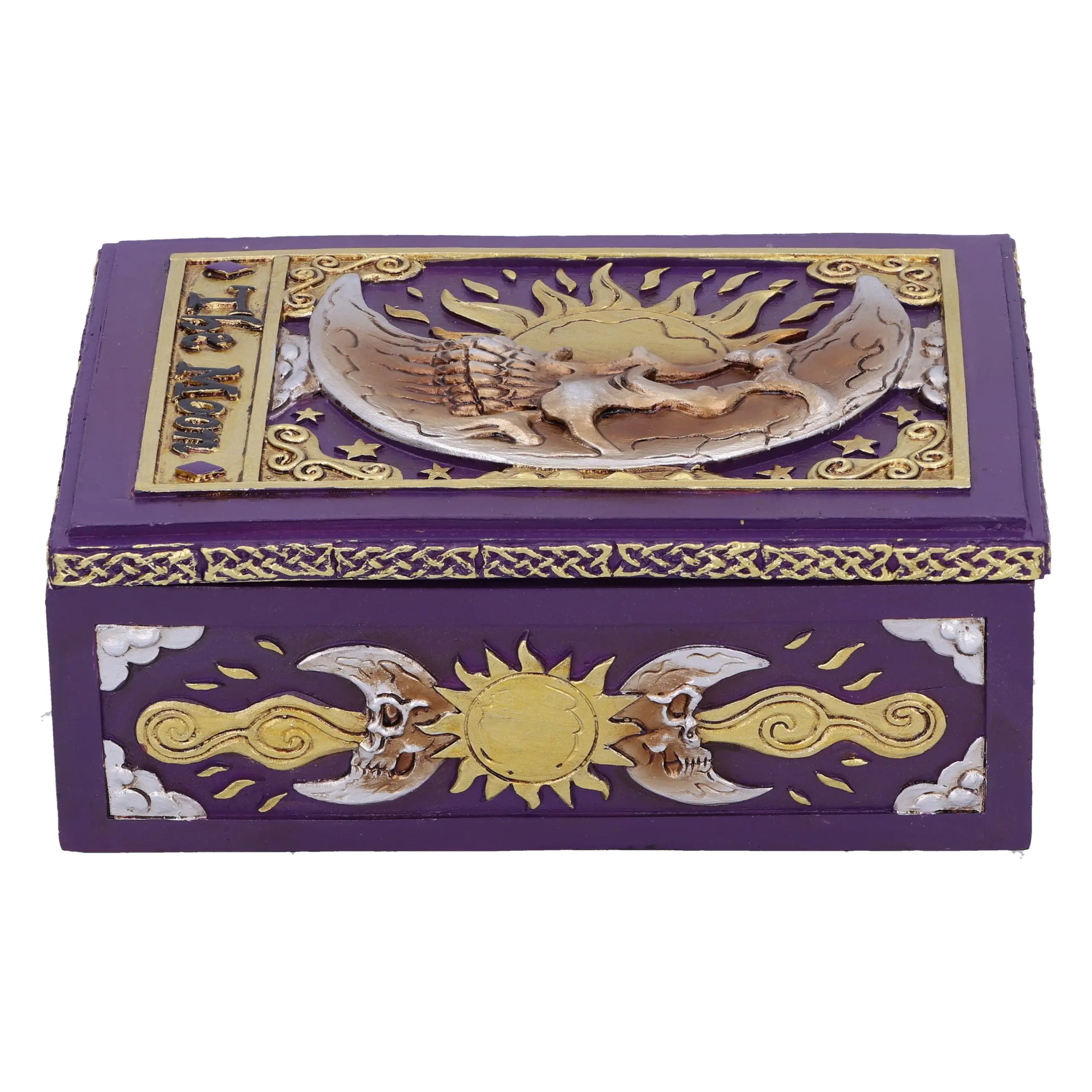 Nemesis Now The Moon Tarot Trinket Box 14.3cm Boxes & Storage 9 Nemesis Now The Moon Tarot Trinket Box 14.3cm Boxes & Storage 9