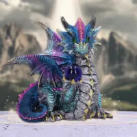 Nemesis Now Orb Hoard Dragon Figurine (Blue) 15.5cm Figurines Medium (15-29cm) 2
