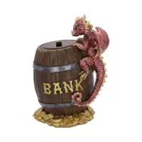 Nemesis Now Dragon Heist money box figurine 14cm Home Décor