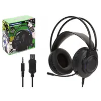 Warrior World Pro Gaming LED Headset & Mic Colour Changing Light Up Speakers for PC XBOX One PS4 Merch & Accessories 3