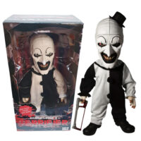 Mezco Terrifier Art the Clown 15 Inch Talking Mega Scale Figure With Sound MDS Mega Scale Mezco Terrifier Art the Clown 15 Inch Talking Mega Scale Figure With Sound MDS Mega Scale