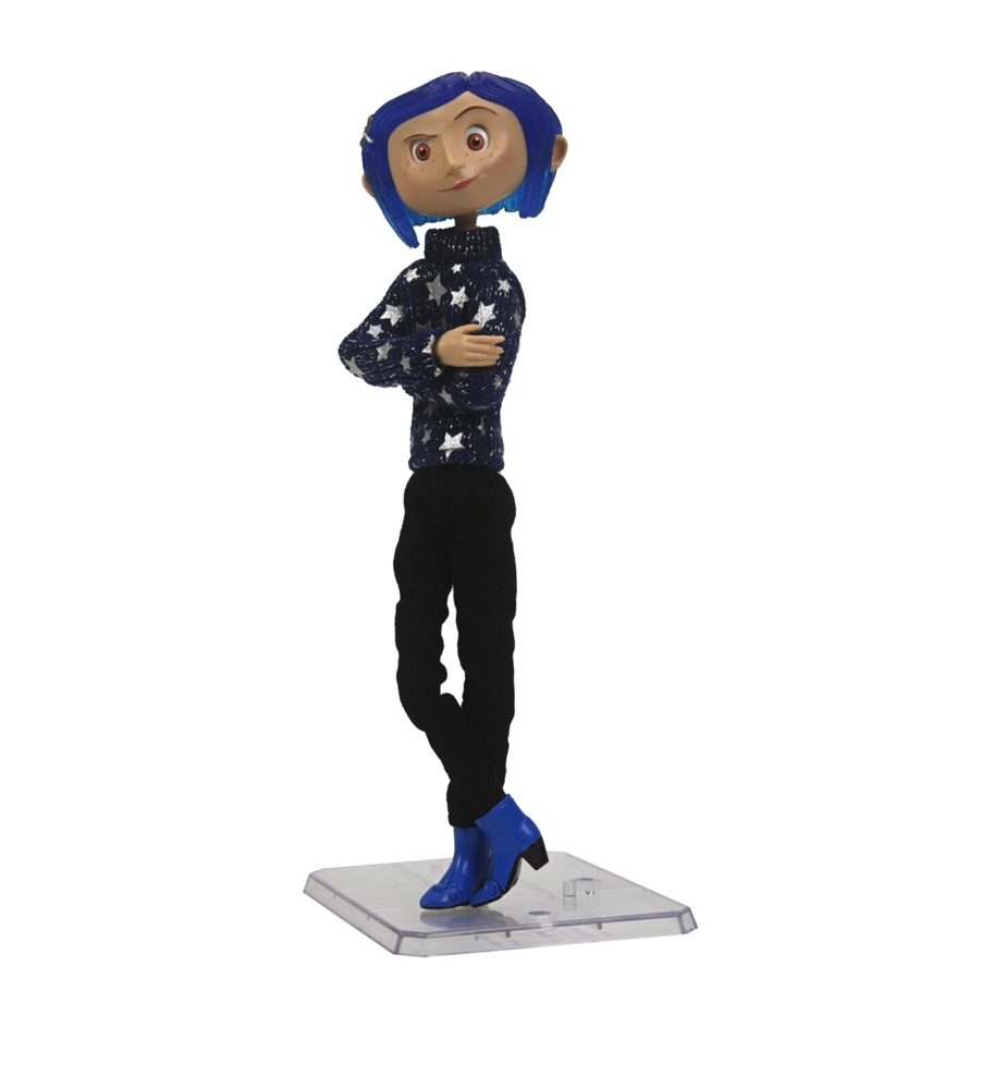 NECA Coraline In Star Sweater 7 Inch Scale Articulated Figure 7" Figures 9 NECA Coraline In Star Sweater 7 Inch Scale Articulated Figure 7" Figures 9