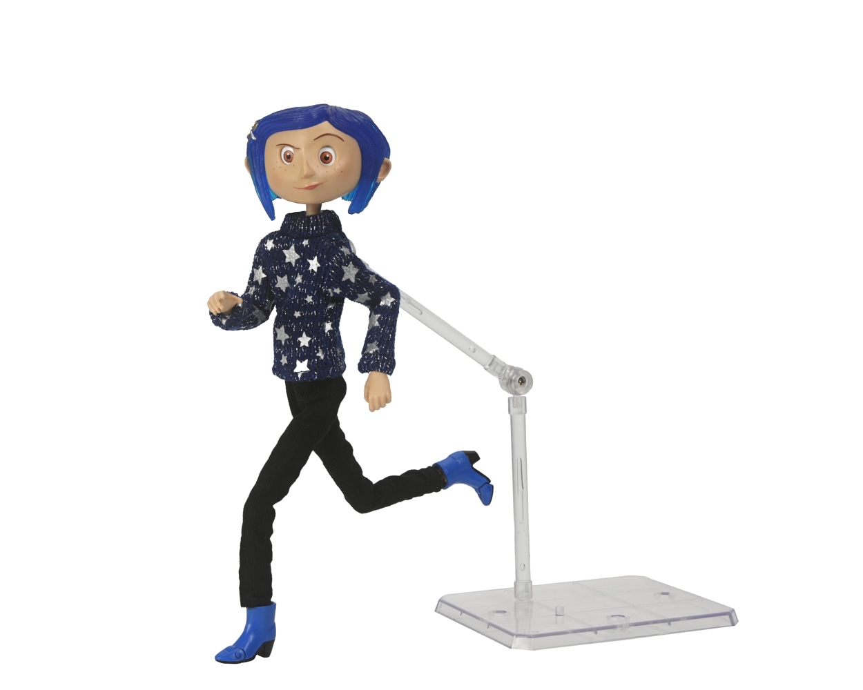 NECA Coraline In Star Sweater 7 Inch Scale Articulated Figure 7" Figures 7 NECA Coraline In Star Sweater 7 Inch Scale Articulated Figure 7" Figures 7